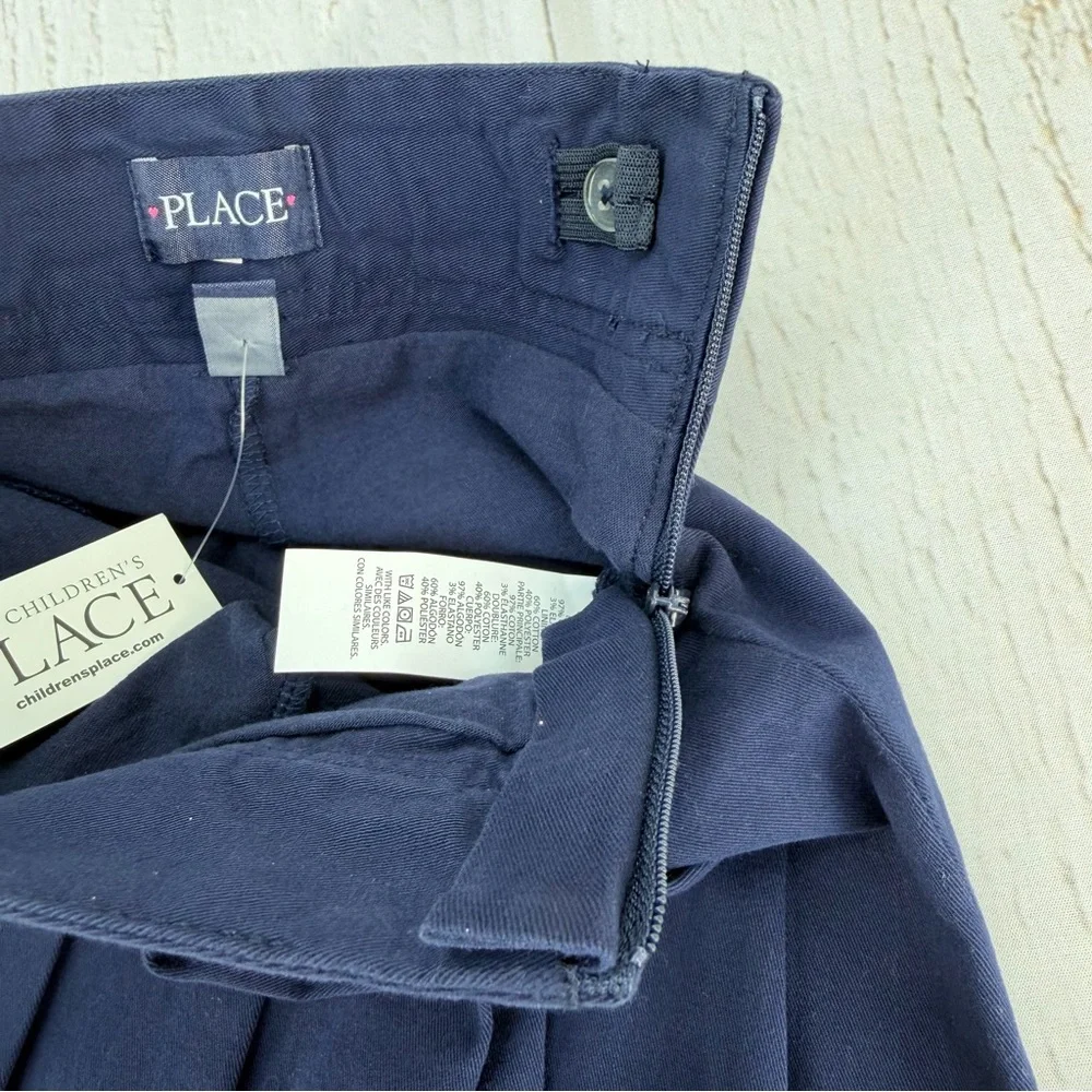 NWT Girls Navy Pleated School Skirt Size‎ 5 Slim Uniform